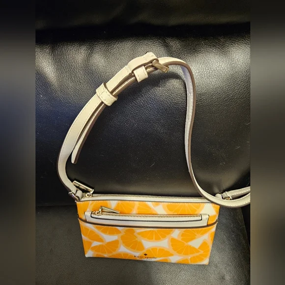 Kate Spade Sadie Orange Toss Crossbody Set Nwt *Sold Out Online And In Stores* - Picture 9 of 12